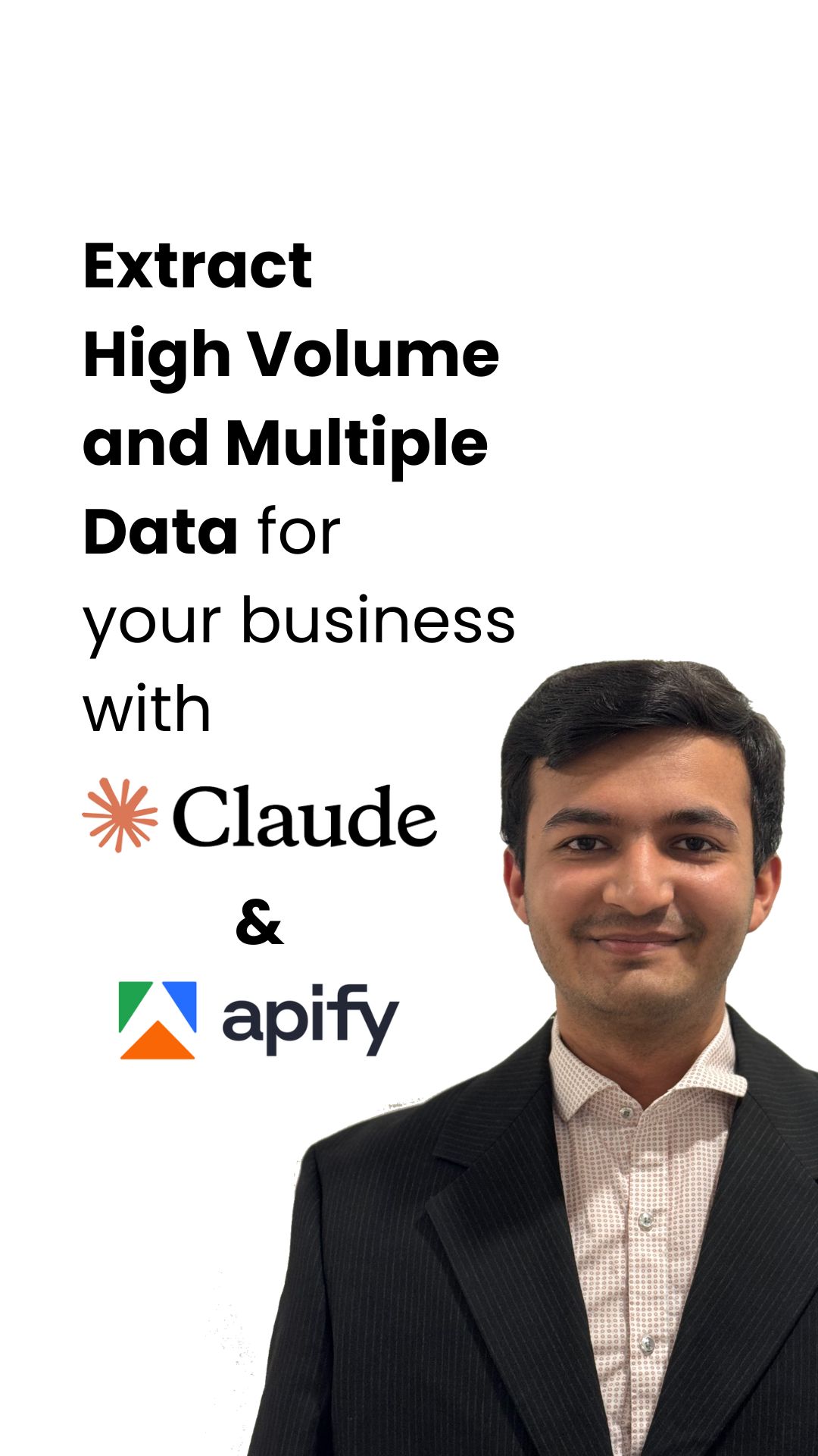 Extract Business Data at Scale reel cover from AI School for Business